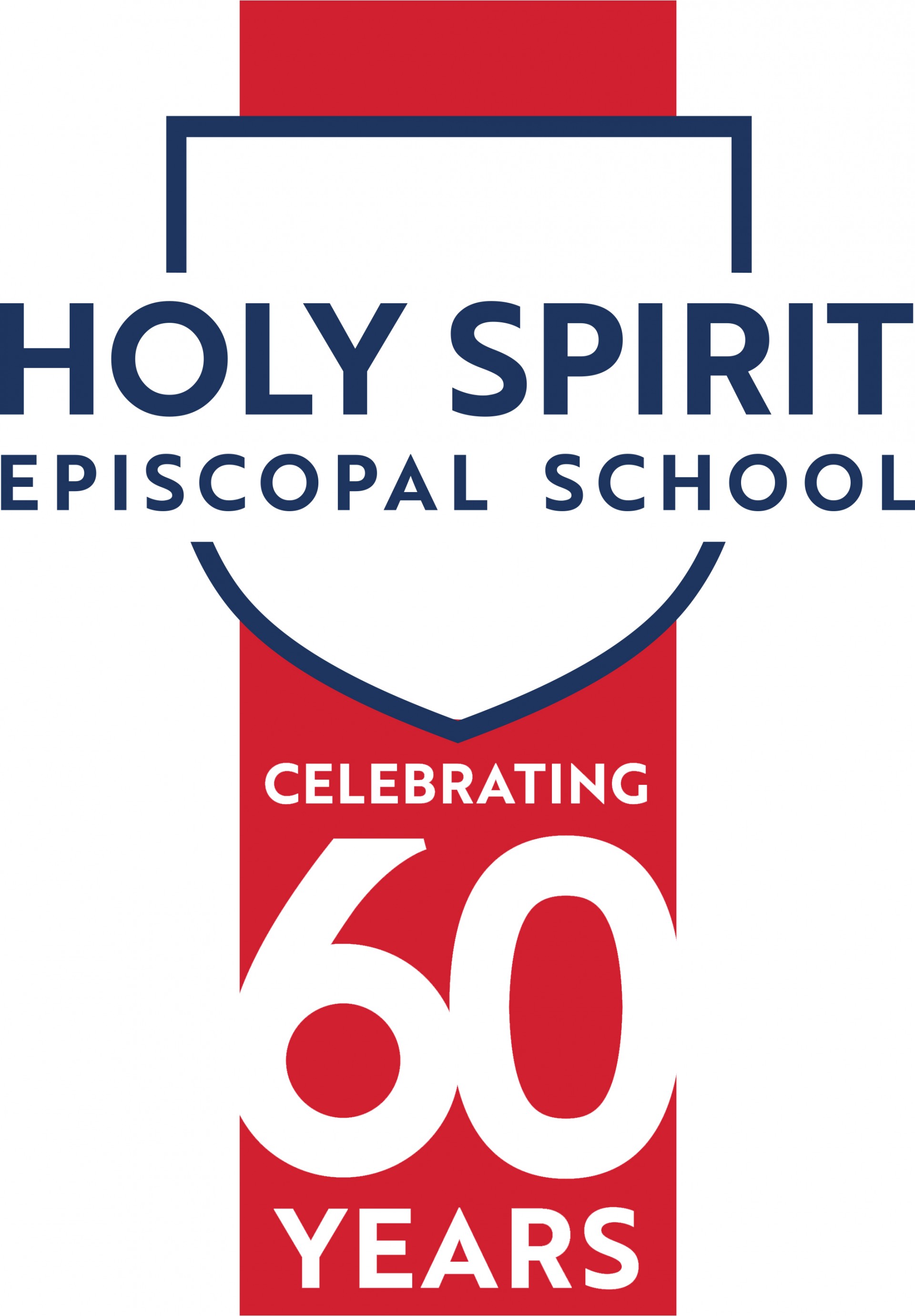Holy Spirit Episcopal School Celebrating 60 years logo