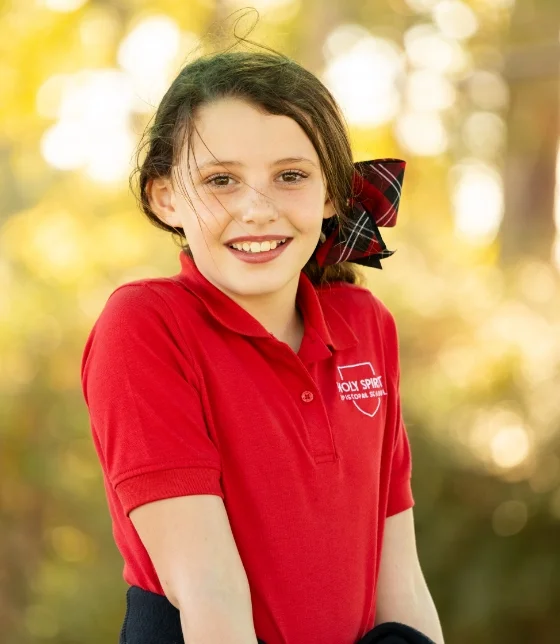 HSES student outside